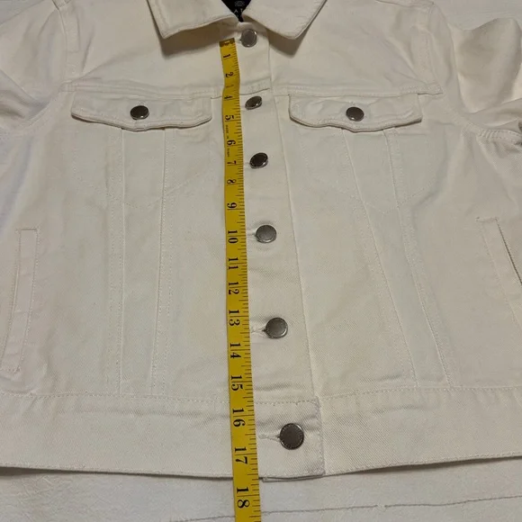 Bagatelle Collection Off-White Denim Jacket - Picture 5 of 7